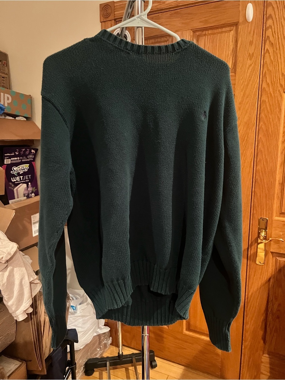 Polo Ralph Lauren - Men's Dark Green Crewneck Sweater